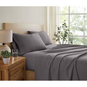 Truly Soft Full Everyday Sheet Set Dark Gray